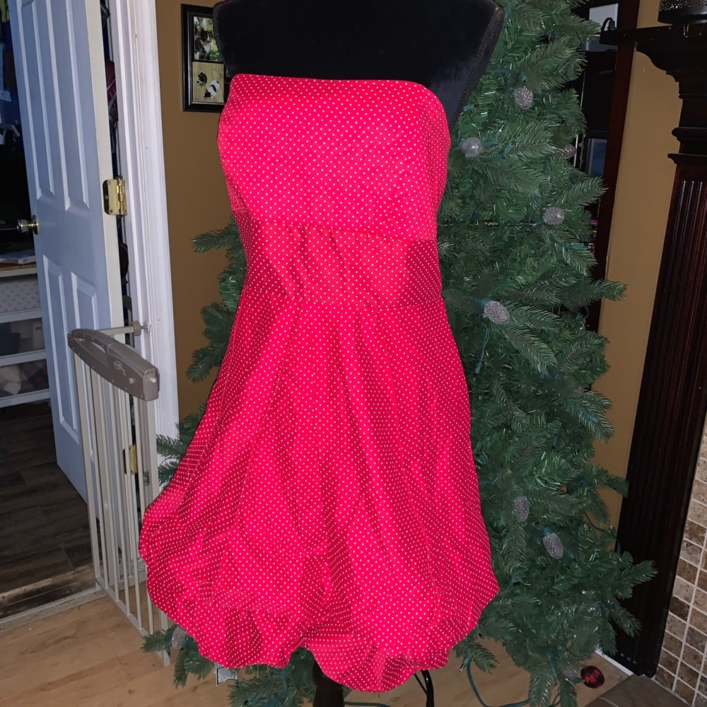 Strapless Torrid Rockabilly Dress